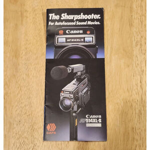 *4 for $30* Canon AF514XL-S CANOSOUND Camera Manual Brochure
